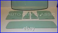 1953 1954 1955 Ford Pickup Truck Glass Windshield Vent Door Back Green Tint