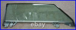 1956 1962 Corvette Door Glasses Assembled in Frames in Green Tint LH and RH