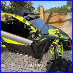 3-IN-1 Flip Tinted Polycarbonate Windshield For Can-Am Maverick X3 (64 or 72)