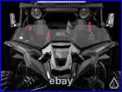 ASSAULT Tinted Scratch Resistant Half Windshield Yamaha YXZ1000 YXZ1000R SS SE