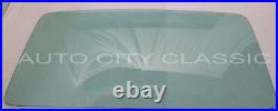 Back Glass 1965 1966 Buick Chevy Olds Pontiac 2DR Hardtop Rear Green Tint Window