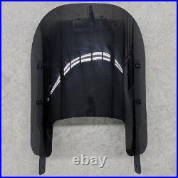 Calsci 12 Tinted Shorty Windshield for Harley Fat Boy FLFB 2018-2024