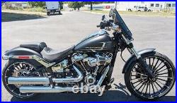 Calsci 12 Tinted Windshield for Harley Softail Standard FXST
