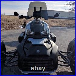Calsci Tinted Shorty 16 Windshield for CanAm Ryker 600, 900, Rally