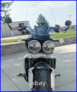 Calsci Tinted Shorty Windshield for Triumph Rocket 3