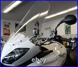 Calsci Windshield for Triumph Tiger 1050, Clear and Tinted