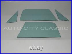 Chevrolet GMC Pickup Glass Vents and Doors 1968 1969 1970 1971 1972 Green Tint