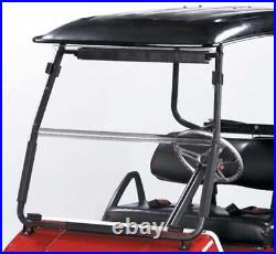 Club Car DS Tinted Folding Golf Cart Windshield (Tapered style) 2000-2007
