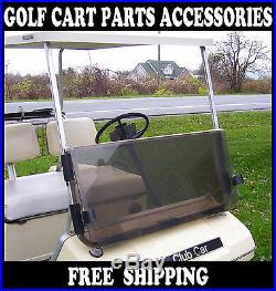 Club Car DS Tinted Windshield'82-'00.5 High Quality Golf Cart Folding Acrylic