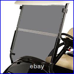 Club Car Precedent (04-Up) Tinted Fold Down 1/4 Golf Cart Windshield US Made