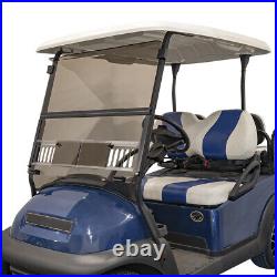 Club Car Precedent (04-Up) Tinted Vented Fold Down Golf Cart Windshield US Made