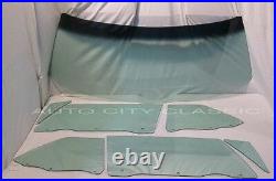 Convertible Glass 1965 Buick Chev Olds Pontiac Windshield Sides Green Tint