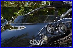 DARK Tinted Short Replacement Campagna T-Rex Wind Deflector Fits All Years