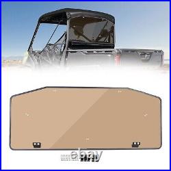 Dark Tinted Rear Windshield Compatible with Can-Am Defender HD5/HD8/HD10/MAX