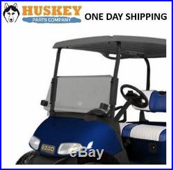 EZGO RXV Golf Cart Windshield With Rubber Trim Folding Tinted, Impact Resistant