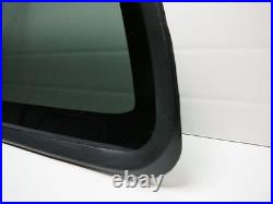 Fit 2005-2022 Toyota Tacoma Rear Back Glass Stationary Window Dark Tinted