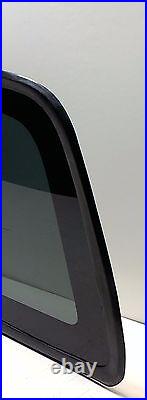 Fit 2005-2022 Toyota Tacoma Rear Back Glass Stationary Window Dark Tinted
