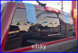 Fit 2014-2018 Chevy Silverado 1500 Back Glass Manual Sliding Window One Panel