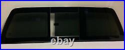 Fits 1988-1999 Chevy Pickup C&K 1500, 2500, 3500 Back Glass Manual Slider Window