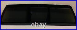 Fits 1999-2006 Chevy Silverado Manual Slider Back Glass Flush Mount One Panel
