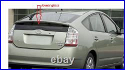 Fits 2010-2015 Toyota Prius 4 Door Hatchback Lower Back Glass with Heat Dark Tint