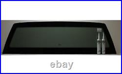 Fits 2015-2020 Ford F150 Stationary Back Glass + Nonheated +Dark Tinted