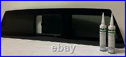 Fits 2019-2022 Ford Ranger Pickup Manual Slider Back Glass Window Heated Tinted