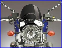Flyscreen Windshield For Yamaha XV1600 Road Star 2002-2009 44-56mm Dark Tint