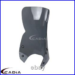For 06-16 Suzuki Boulevard M109R Dark Tint Sport Windshield Air Wind Deflector