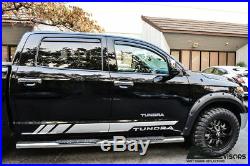 For 07-18 Toyota Tundra Pick Up Truck Crew Cab IN-CHANNEL Side EOS Window Visors