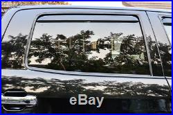 For 07-18 Toyota Tundra Pick Up Truck Crew Cab IN-CHANNEL Side EOS Window Visors