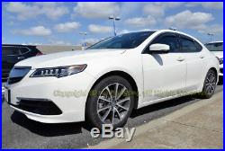 For 15-Up Acura TLX JDM IN CHANNEL Smoke Tinted Side Window Deflector Visors