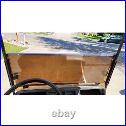 For E-Z-GO Marathon Gas/Electric 86-94 New Tinted Golf Cart Folding Windshield