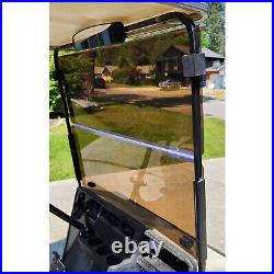 For E-Z-GO Marathon Gas/Electric 86-94 New Tinted Golf Cart Folding Windshield