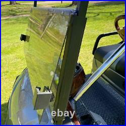 For Yamaha G29 / Drive Tinted Fold Down Bolt-Style Golf Cart PC Windshield