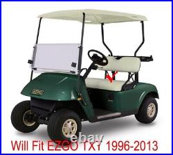 Golf Cart Windshield Tinted for EZGO TXT 1994-2013, 3/16 Thick With Bottom Gasket
