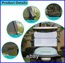 Golf Cart Windshield for Club Car Precedent 2004-up, Tinted Fold Down Windshield