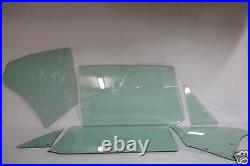 Green Tint Glass 1967 Camaro Firebird Convertible Windshield Vent Door Quarter