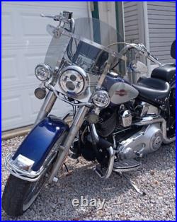 Harley Davidson Heritage/FatBoy 13 MINI polycarbonate LIGHT tint windshield