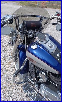 Harley Davidson Heritage/FatBoy 13 MINI polycarbonate LIGHT tint windshield
