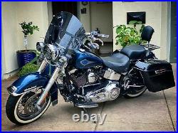 Harley Davidson Heritage/FatBoy 15 SHORTY polycarbonate DARK tint windshield