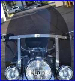 Harley Davidson Heritage/FatBoy OEM height 20 polycarb DARK tint windshield