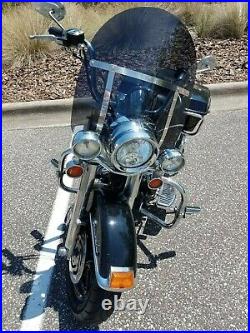Harley Davidson Road King DARK tint windshield MID height 16.5 Lexan polycarb