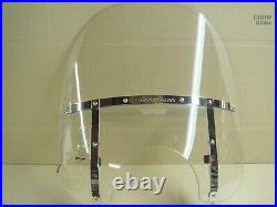 Harley Windshield Softail Detachable National Switchblade 2-Up Clear N21127 HB