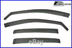 JDM IN CHANNEL Smoke Tinted Side Window Deflector Visors For 15-Up Acura TLX