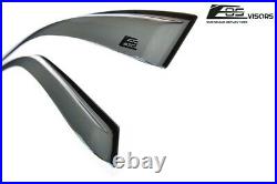 JDM SMOKE TINTED Side Vents Sun Shade Deflectors For 94-01 Acura Integra DC2