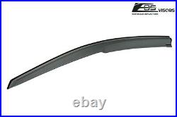 JDM Tape-On SMOKE TINTED Side Vent Sun Shade Rain Guards For 04-08 Acura TSX CL9