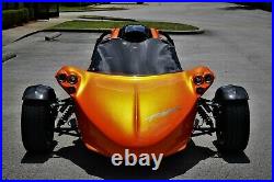 Lightly Tinted Campagna T-Rex Full Front Windshield Fits All Years