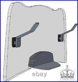NEW BMW Z4 2009+ E89 Windscreen Accessories Wind Restrictor Tinted Logo