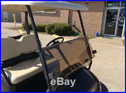NEW Golf Cart TINTED Windshield fits Club Car Precedent USA MADE IMPACT MODIFIED
